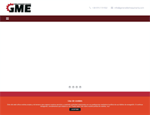 Tablet Screenshot of generaldemaquinaria.com